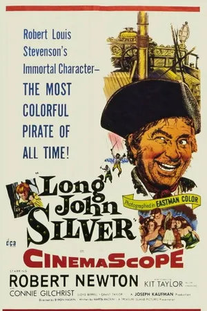 Постер к фильму Длинный Джон Сильвер (1954)