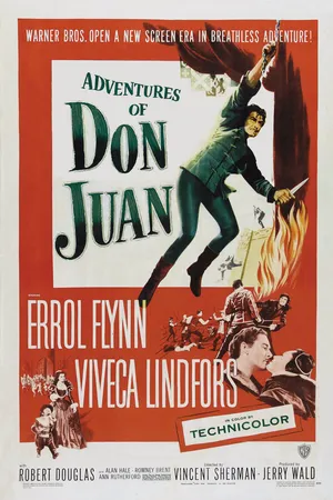 Постер к фильму Похождения Дон Жуана (1948)