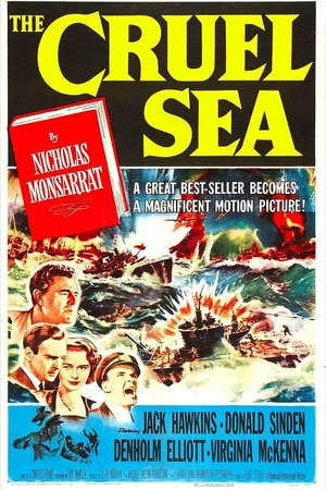 Постер к фильму Жестокое море (1953)