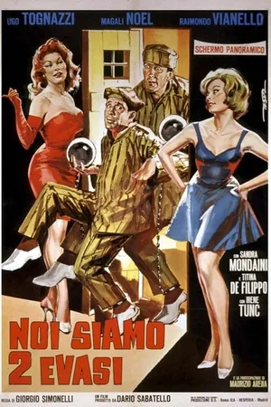 Постер к фильму Мы двое беглецов (1959)