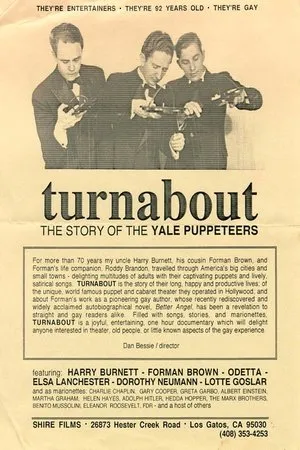 Постер к фильму Turnabout: The Story of the Yale Puppeteers (1993)