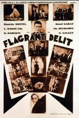 Постер к фильму Flagrant délit (1931)