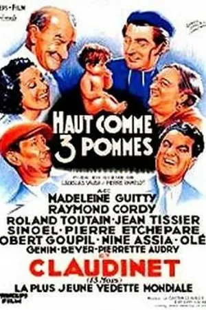 Постер к фильму Haut comme trois pommes (1935)