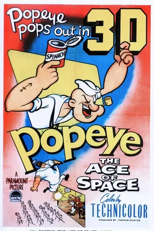 Постер к мультфильму Popeye, the Ace of Space (1953)