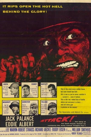 Постер к фильму Атака (1956)