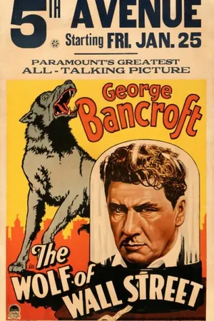 Постер к фильму The Wolf of Wall Street (1929)