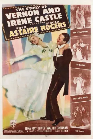 Постер к фильму История Вернона и Ирен Кастл (1939)
