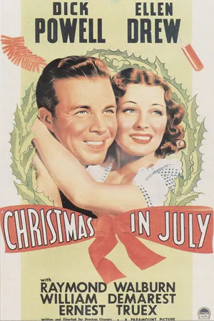 Постер к фильму Рождество в июле (1940)