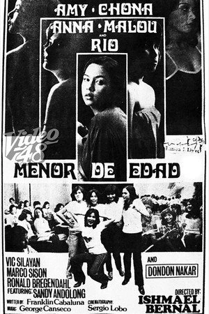 Постер к фильму Menor de edad (1979)