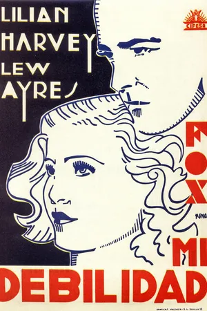 Постер к фильму Моя слабость (1933)