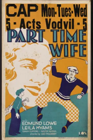 Постер к фильму Временная жена (1930)