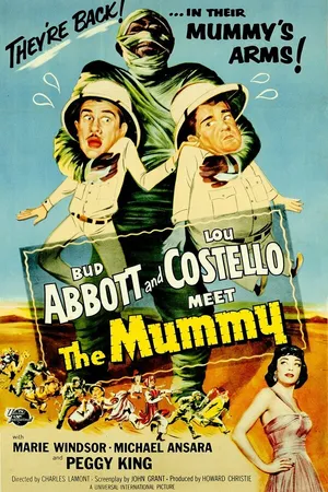 Постер к фильму Эбботт и Костелло встречают мумию (1955)