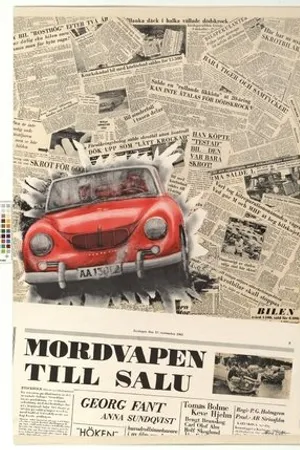 Постер к фильму Mordvapen till salu (1963)