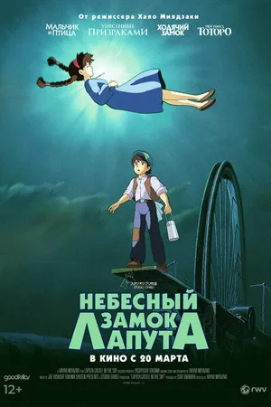 Постер к аниме Небесный замок Лапута (1986)