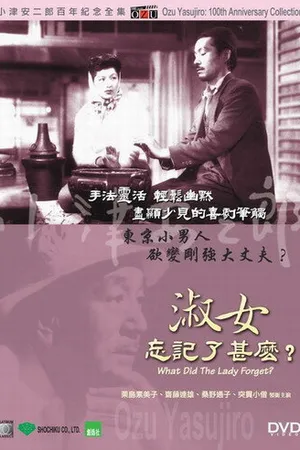 Постер к фильму Что забыла дама? (1937)