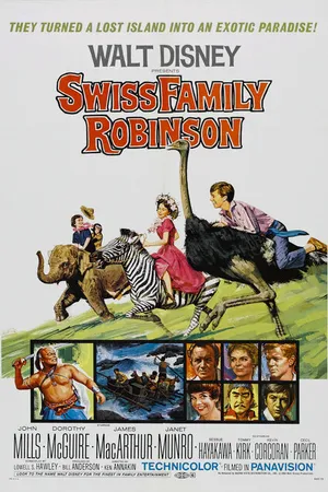 Постер к фильму Швейцарская семья Робинзонов (1960)