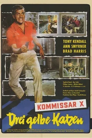 Постер к фильму Комиссар X: Три золотые кошки (1966)