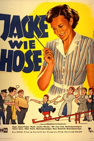 Постер к фильму Jacke wie Hose (1953)