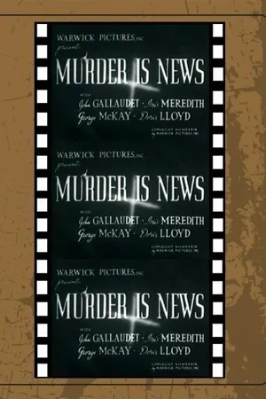 Постер к фильму Murder Is News (1937)