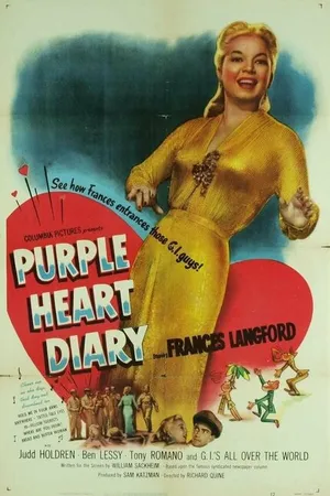 Постер к фильму Purple Heart Diary (1951)