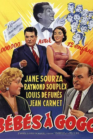 Постер к фильму Малютки у простофили (1956)