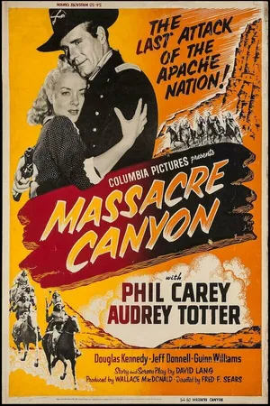 Постер к фильму Massacre Canyon (1954)