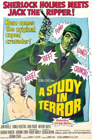 Постер к фильму Шерлок Холмс: Этюд в кошмарных тонах (1965)