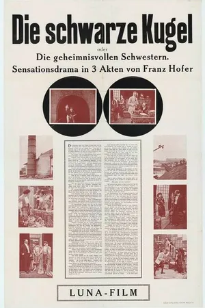 Постер к фильму Чёрный шар, или Таинственные сёстры (1913)
