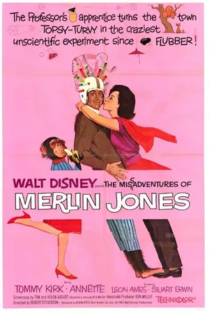 Постер к фильму The Misadventures of Merlin Jones (1964)