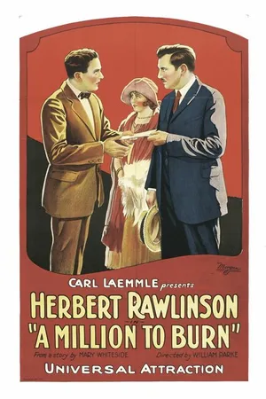 Постер к фильму A Million to Burn (1923)