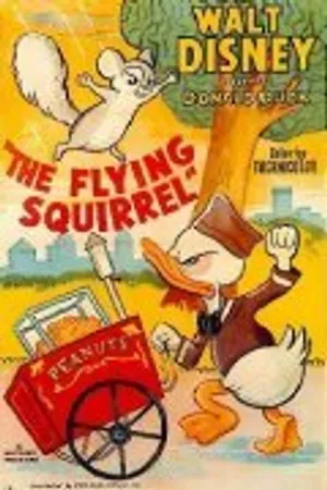 Постер к мультфильму Летающая белка (1954)