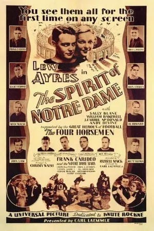 Постер к фильму The Spirit of Notre Dame (1931)