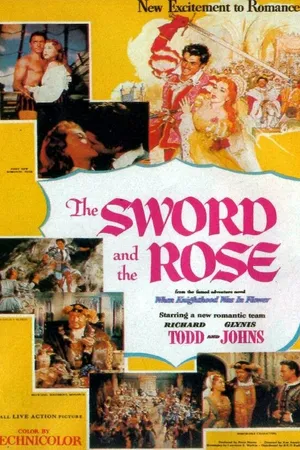 Постер к фильму Меч и роза (1953)