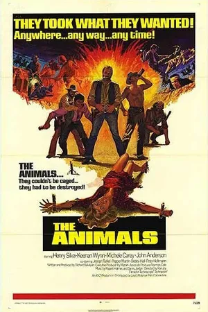 Постер к фильму Пятеро дикарей (1970)