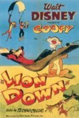 Постер к мультфильму Львы — снизу (1951)
