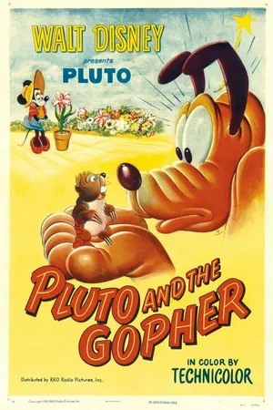 Постер к мультфильму Плуто и суслик (1950)