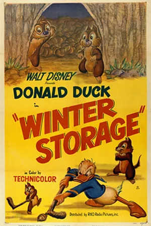 Постер к мультфильму Запас на зиму (1949)