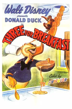 Постер к мультфильму Завтрак для троих (1948)