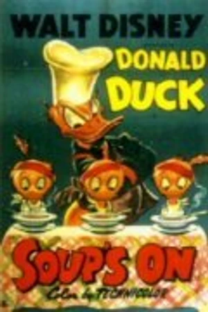 Постер к мультфильму Супчик на плите (1948)