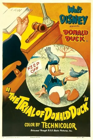 Постер к мультфильму The Trial of Donald Duck (1948)