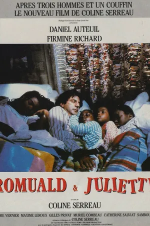 Постер к фильму Ромюальд и Жюльетт (1988)