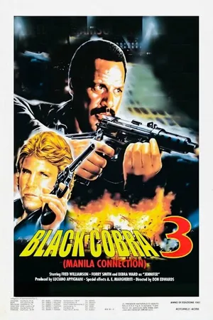 Постер к фильму Черная кобра 3: Манильский связной (1990)