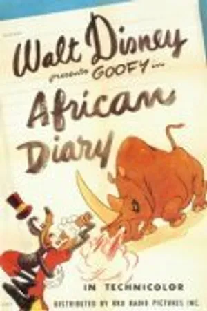 Постер к мультфильму Африканский дневник (1945)
