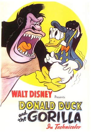 Постер к мультфильму Дональд Дак и горилла (1944)