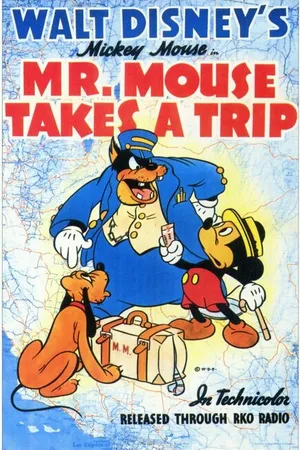 Постер к мультфильму Мистер Маус путешествует (1940)