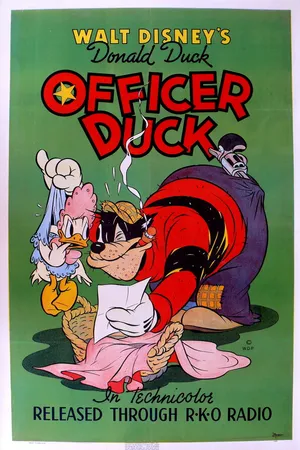 Постер к мультфильму Офицер Дональд (1939)