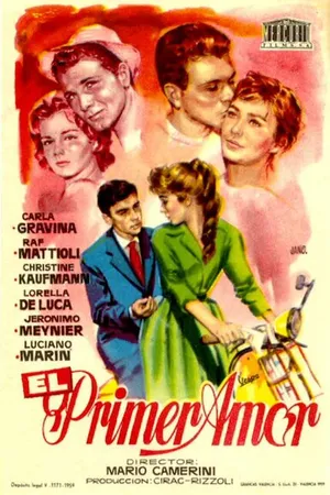 Постер к фильму Первая любовь (1959)