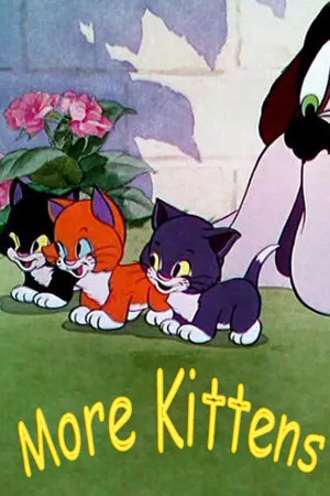 Постер к мультфильму Еще про котят (1936)