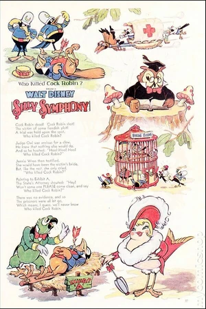 Постер к мультфильму Кто убил старину Робина? (1935)