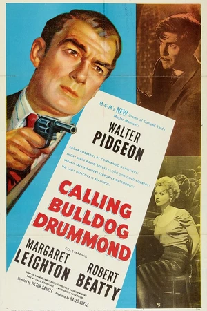 Постер к фильму Зовя Бульдога Драммонда (1951)
